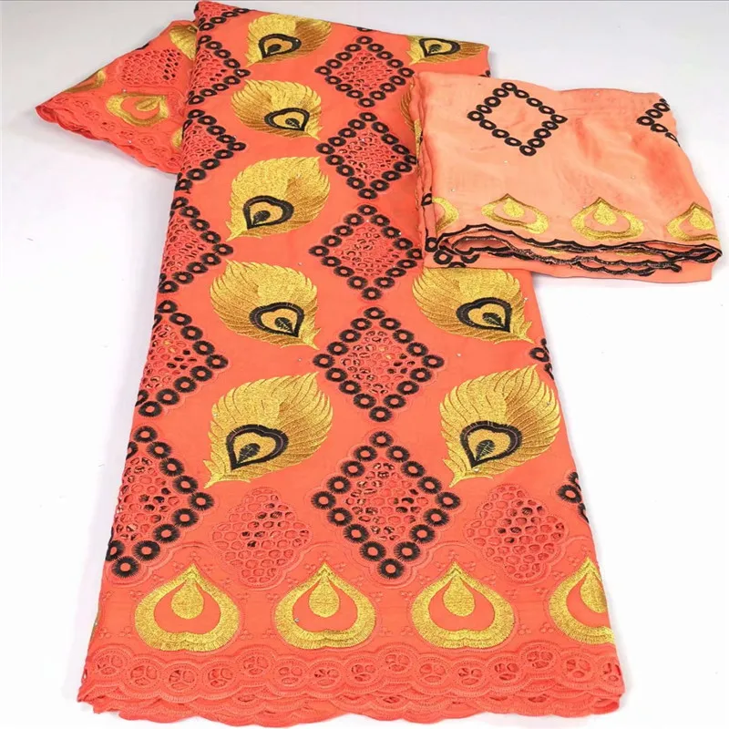 

Dubai Fabric African 100%Cotton Lace Fabric 2021 High Quality Lace Material In Switzerland Embroidery Swiss Voile Lace y66-990