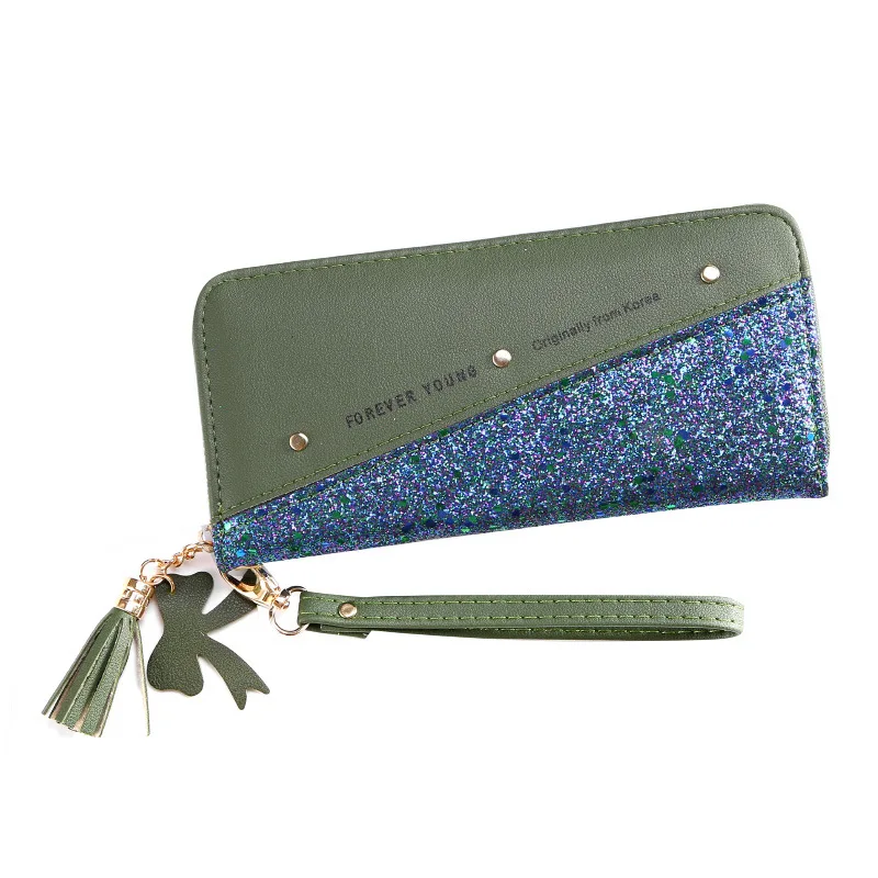 

Women Fashion Tassel Clutch Wallet Ladies Casual Wristlet Long Leather Coin Purse Passport Card holder Money Clip Phone Pocket