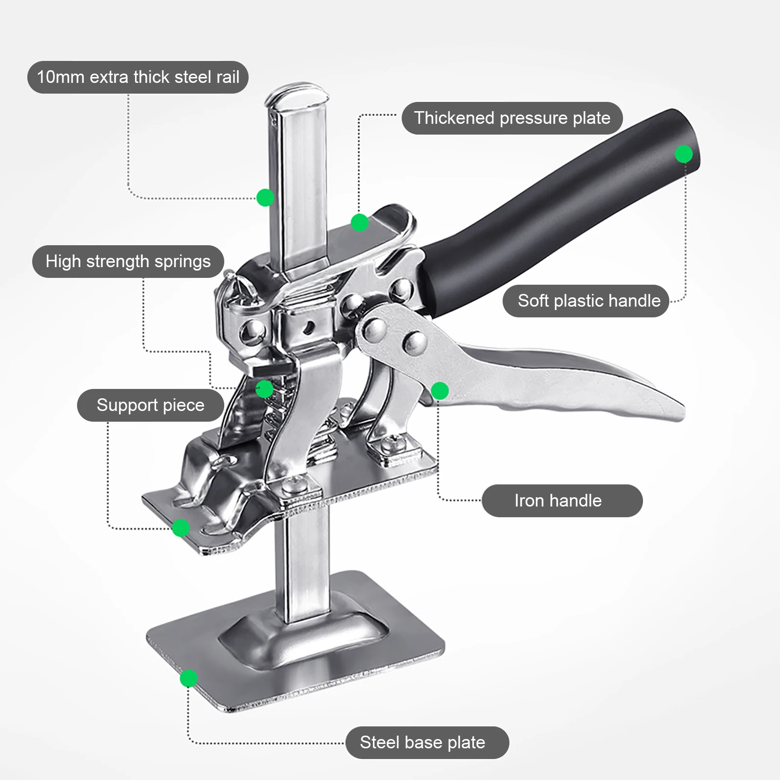 

Arm Tile Lifting Locator Wall Tile Top Height Adjustment Assisted Manual Of Ceramic Professional-grade Tools Convenient