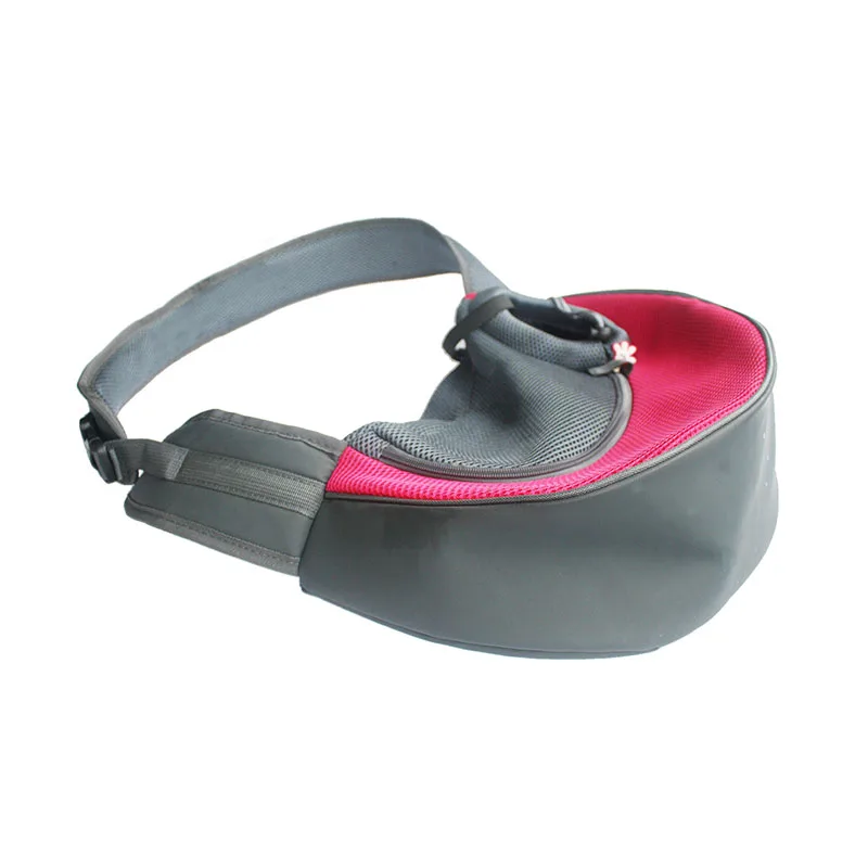 

1 PC Travel Accessories Pet Bags Portable Pet Supplies Puppy Front Mesh Terylene Single Shoulder Bag