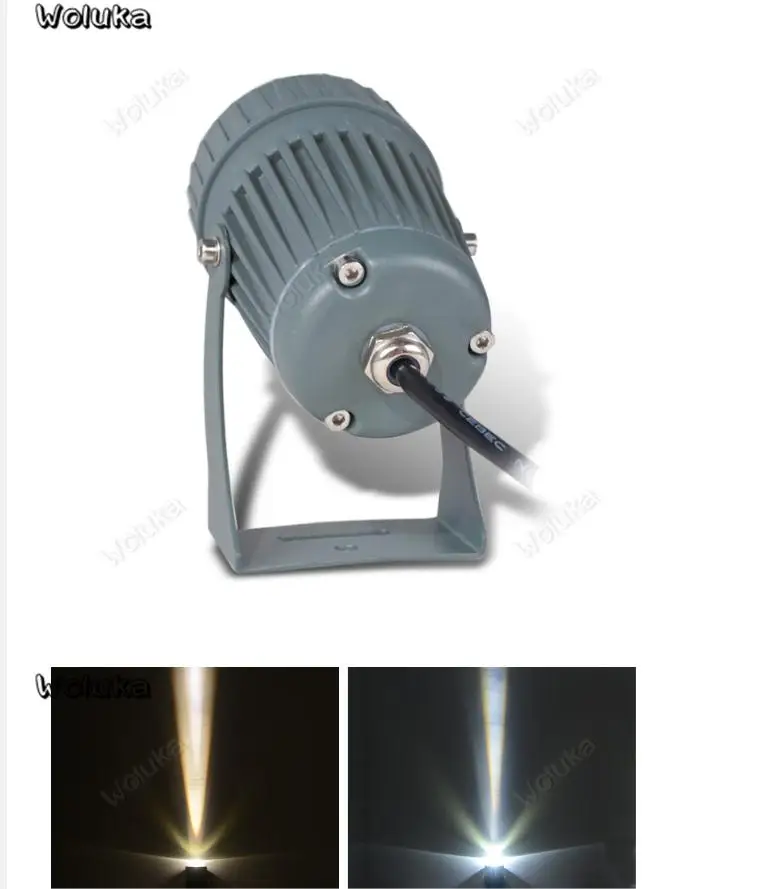 Светодиодный уличный Точечный светильник водонепроницаемый прожектор дальнего