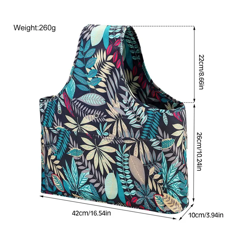 

DIY Knitting Bag Yarn Storage Tote Crocheting Supplies Organizer Sturdy Lightweight Knitting Crochet Bag
