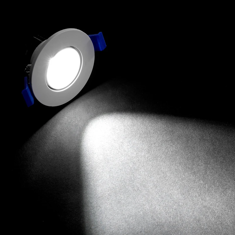 Встраиваемая потолочная лампа Светодиодный точечный светильник с регулируемым