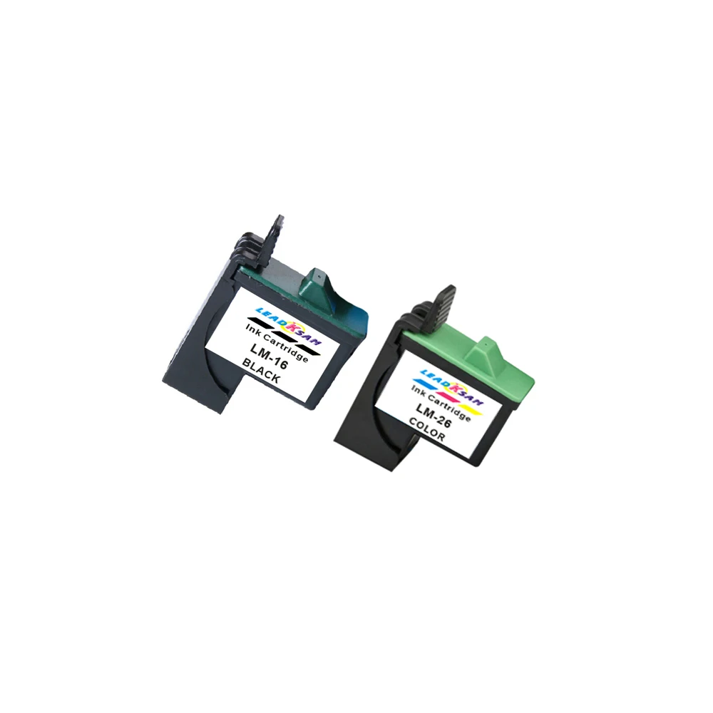 LM16 LM26 чернильный картридж 16 26 совместим с Lexmark Z13 Z23 Z25 Z600 Z605 X1100 X1150 X1185 X1270 Z33 Z35 Z515 Z517