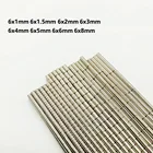 10 шт., редкоземельные магниты диаметром 6 мм, толщина 1 мм1,5 мм2 мм3 мм4 мм5 мм6 мм8 мм