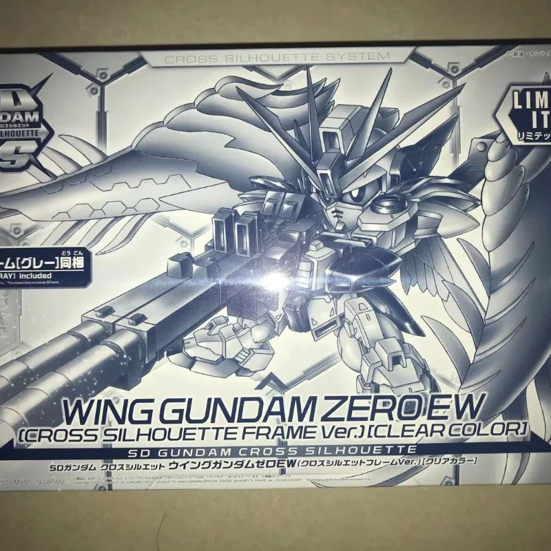 

Limited Sd Color Transparent Zero-type Flying Wing Gundam Q Version SD BB Warrior Anime Assembled Toy Model