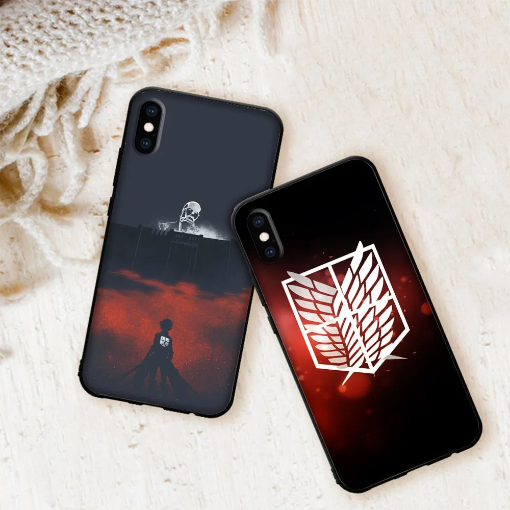 levi ackerman attack on titan soft cover case for iphone 7 8 6 6s 5 5s se plus free global shipping