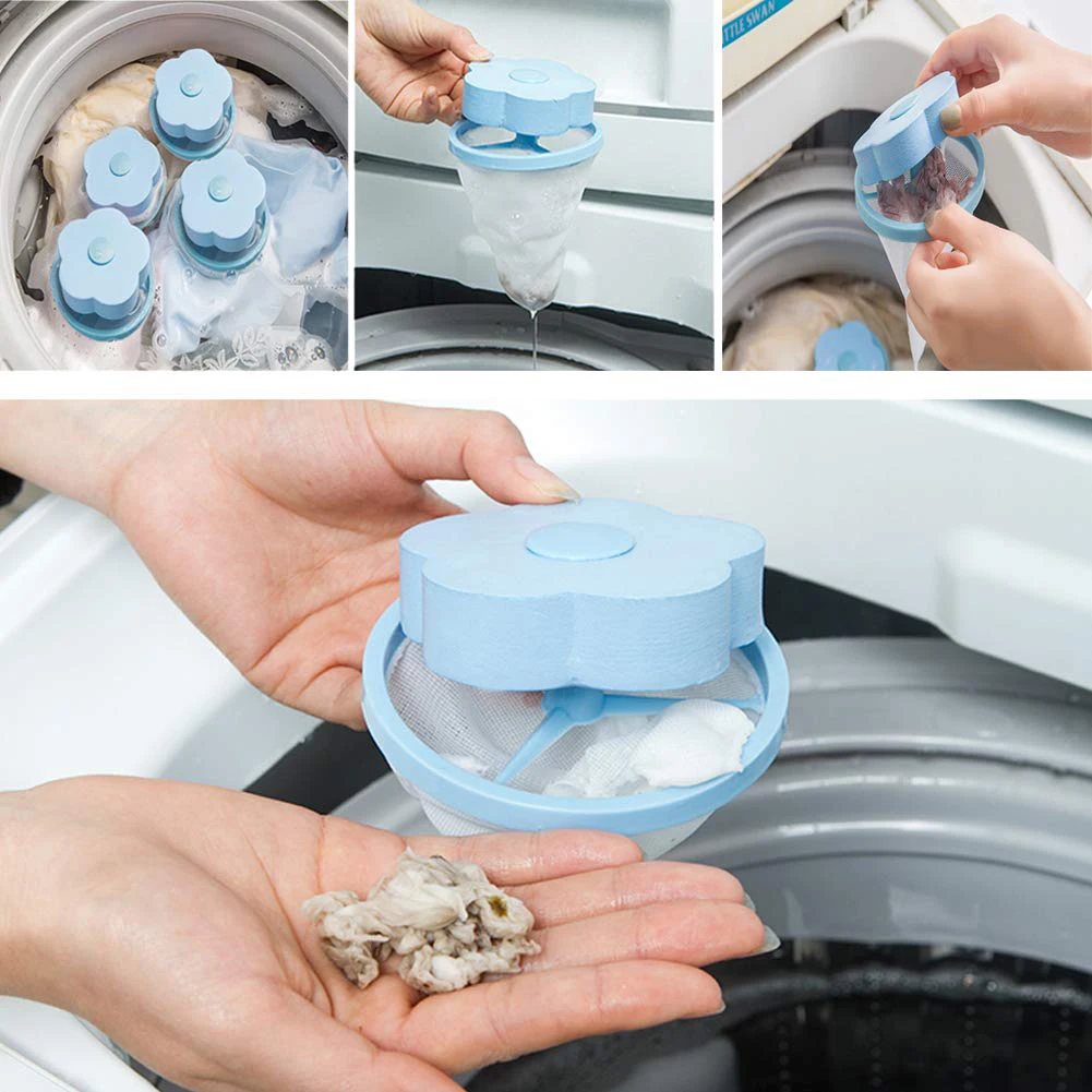 8 шт. фильтр-мешок для мытья сетчатый мешок фильтрующий эпиляцию плавающий ворс