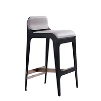 gorman furniture black gold blade barton designer classic simple chair nordic bar chair
