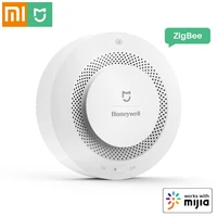 xiaomi mijia honeywell smoke detector independent photoelectric induction fire detection alarm app remote control for smart home
