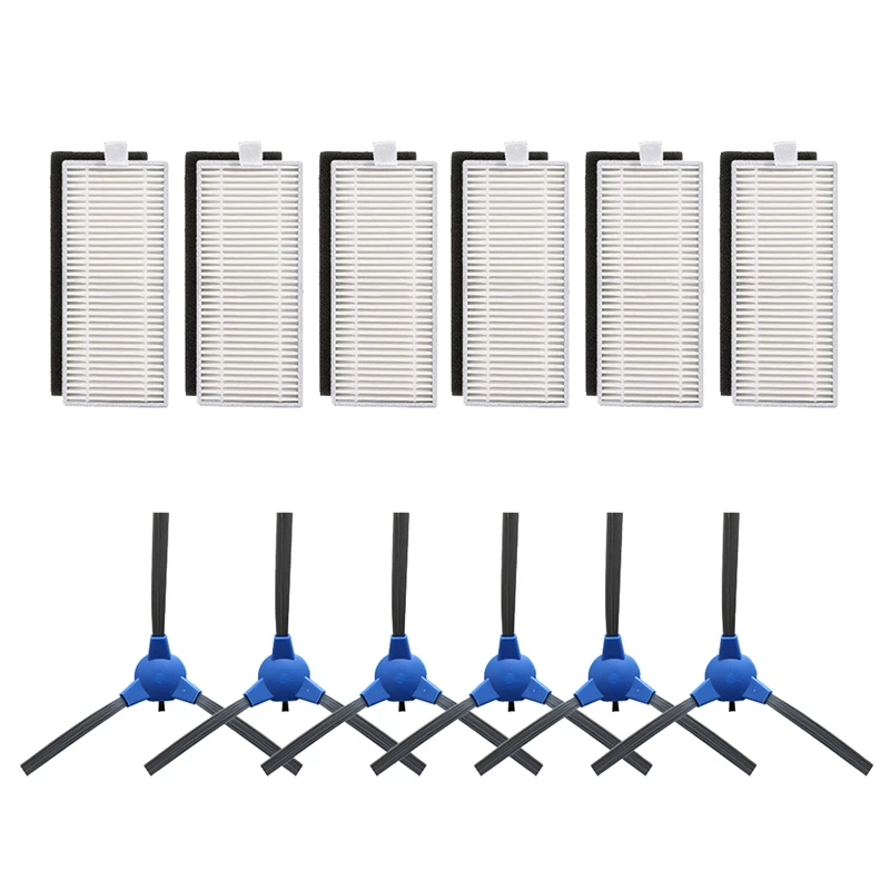 

Запасные части, совместимые с Conga109 аксессуары для робота-пылесоса, Hepa-фильтрами, боковой щеткой