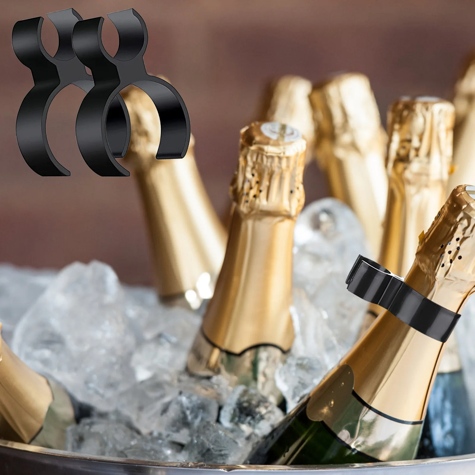 

Зажим для шампанского в виде бутылки