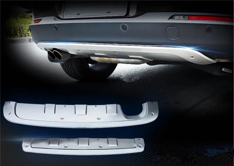 

Бамперы из нержавеющей стали для переднего и заднего бампера, защита для губ, подходит для Volkswagen Tiguan MK1 2013 2014 2015