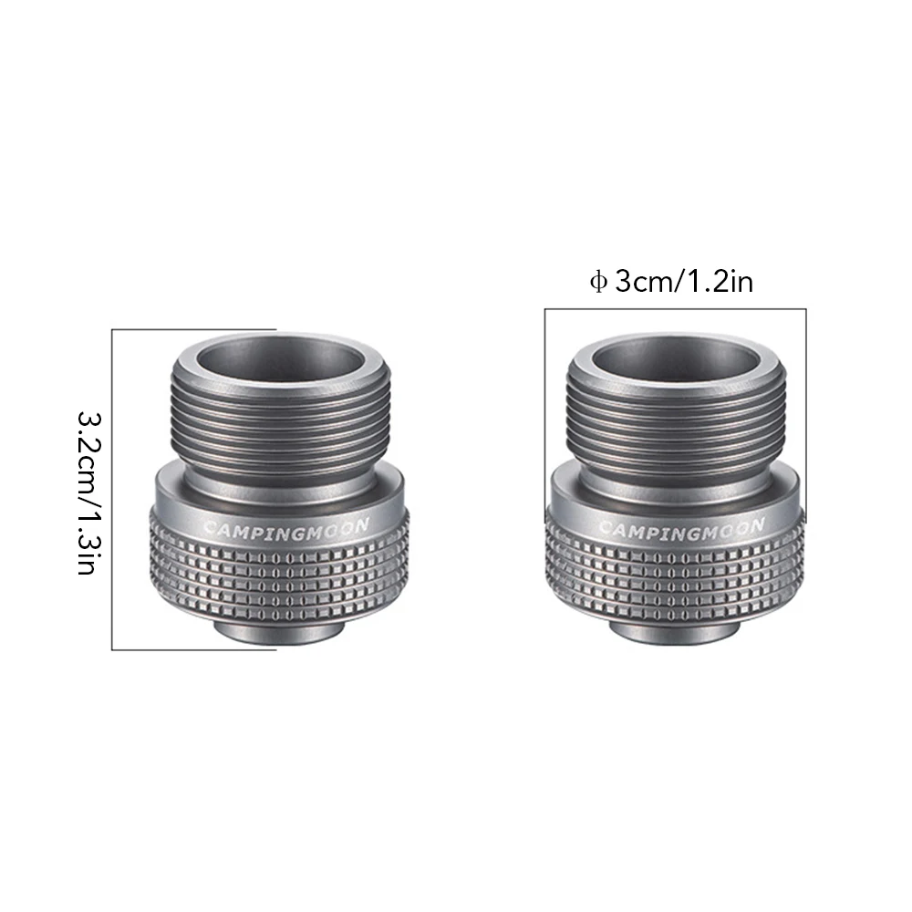 

CAMPINGMOON Camping Gas Stove Adapter Propane Gas Device Connector Gas Tank Converter for Outdoor Camping Hiking Fishing