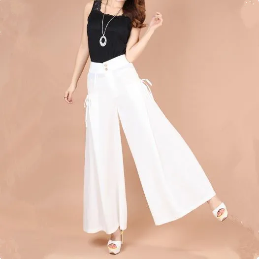 Управление Для женщин брюки 2020 пикантные открытые одежда Винтаж широкие