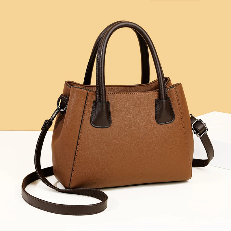 

Women's Bag Casual Tote Bags Leather Shoulder Bags for Women Large Capacity Crossbody Bag Solid Color Designer Handbags