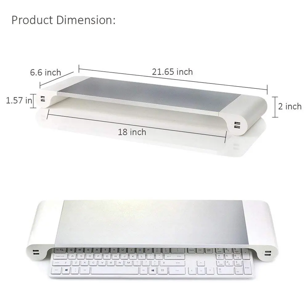 Подставка для монитора из алюминиевого сплава подъемный механизм стола