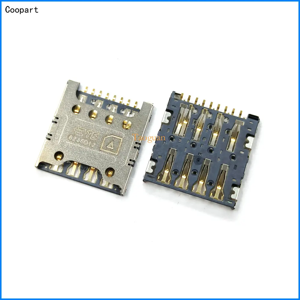 2 шт./лот Coopart новое гнездо для sim карты слот карт LG G3 mini S Beat D722 D728 D725 D724 D722K F350LKS D858