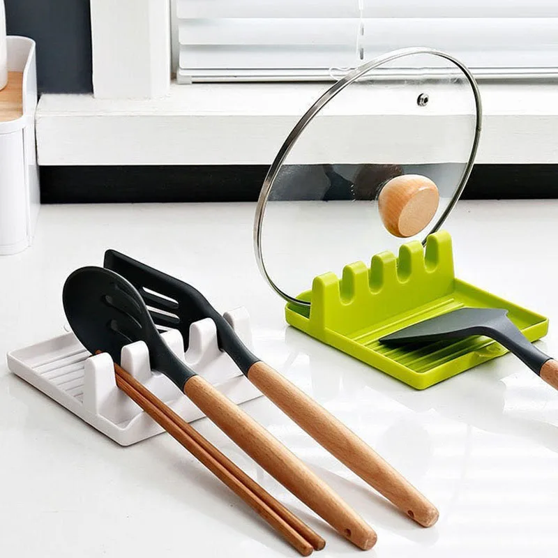 

Kitchen Fork And Spoon Storage Rack Heat-Resistant Cookware Rack Non-slip sat Kitchen Accessories