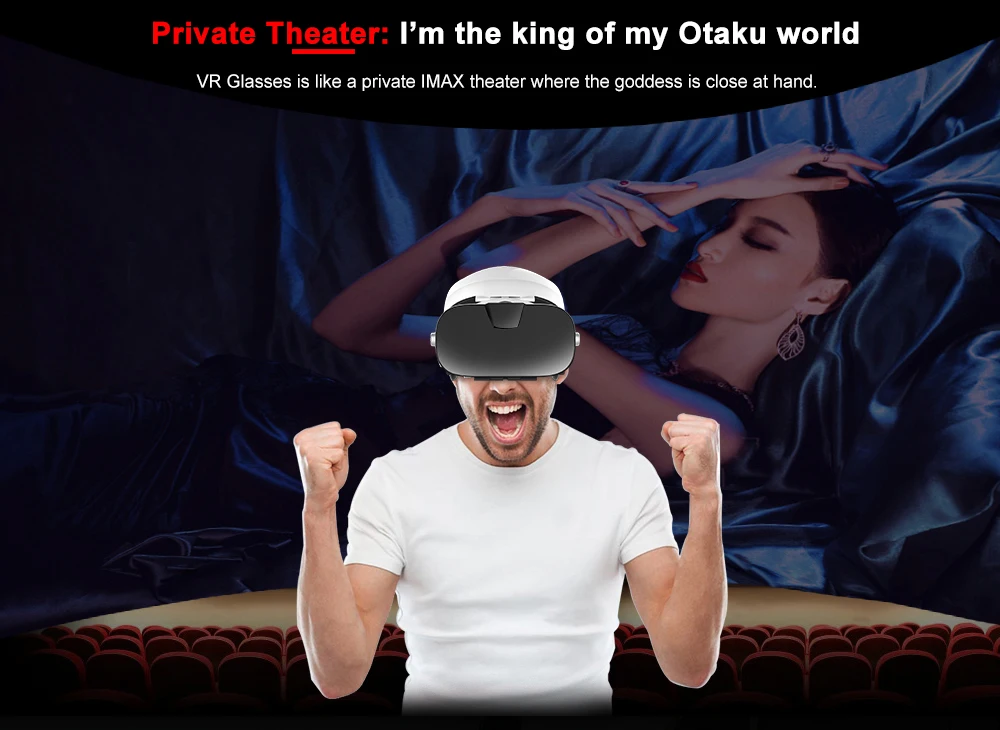FiiT 112 FOV VR Очки виртуальной реальности удаленные 3D Android картон VR 3D гарнитура стерео шлем коробка для смартфонов 4,0-6,2 дюймов