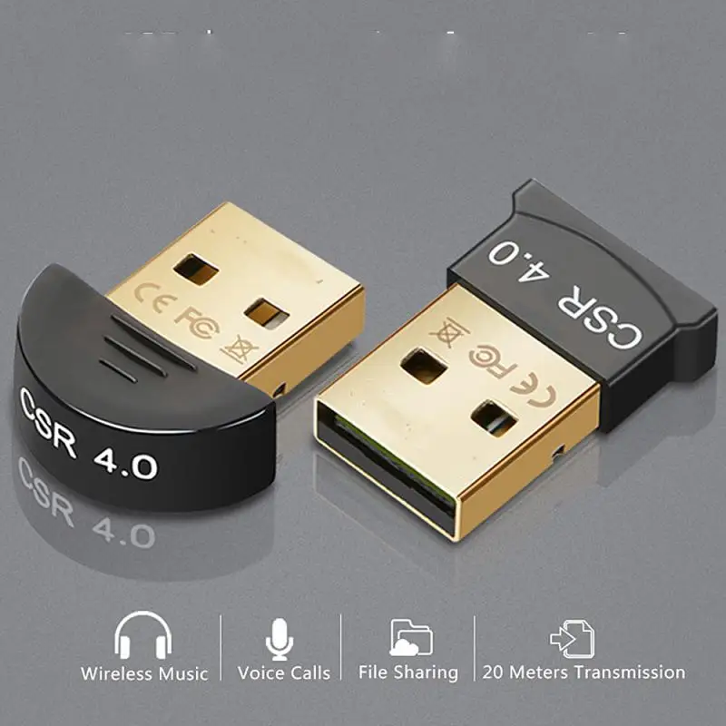 Беспроводной USB адаптер 4 0 Bluetooth совместимый ключ Музыкальный звуковой приемник