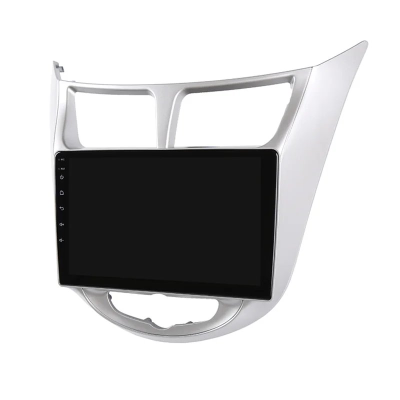 9 &quot4G RAM 8 ядер Android автомобильный DVD GPS навигация для Hyundai Solaris accent Verna i25 аудио
