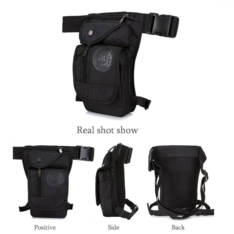 Men Waist Waterproof Leg Bag Drop Messenger Shoulder Bags Travel Mountaineering Tactical Chest Pouch Bum Hip Belt Purse |