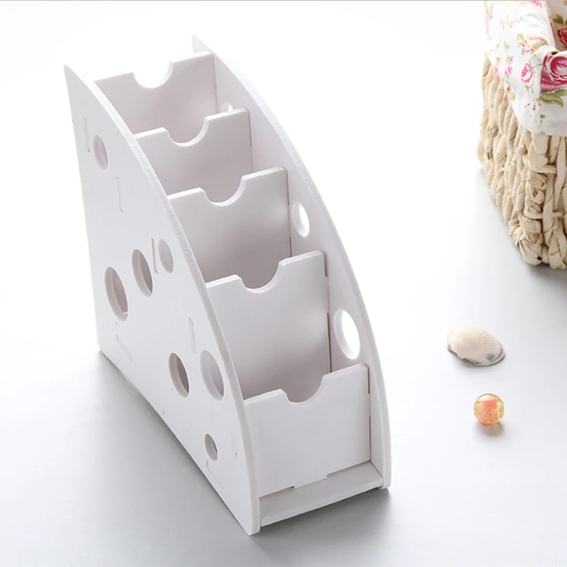 Diy стол для хранения пульта дистанционного управления держатель Коробки ТВ Dvd