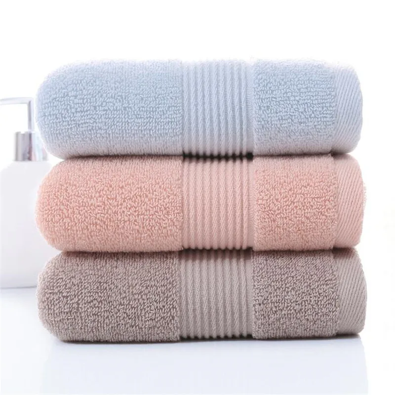 

Cotton Face Hand Towel Thick Soft Strong Absorption Bathing Towel Men Women Kids Bathroom Hand Towels 24 Colors