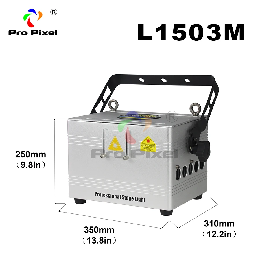 1 шт. 3 Вт RGB анимационный лазерный сценический свет программируемый проектор