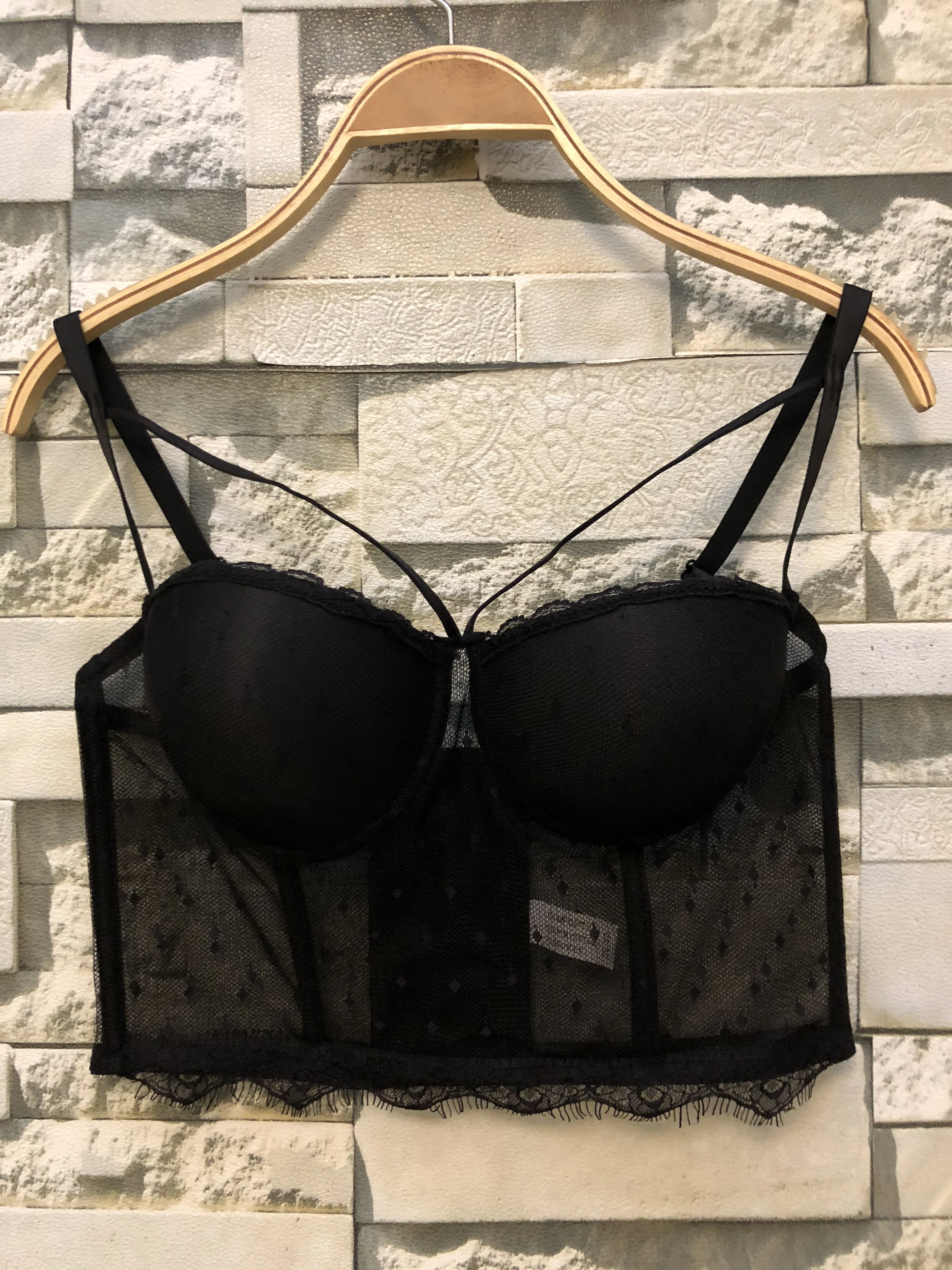 Сексуальный новый модный жилет летняя одежда для ношения на улице кружевная