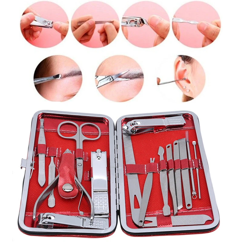 

Manicure Nail Clipper Set Household Stainless Steel Ear Spoon Nail Clippers Manicure Tool Pedicure Nail Scissor