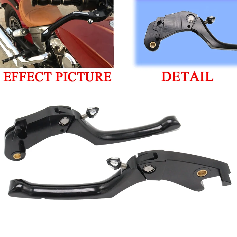 CNC Регулируемые рычаги тормозной муфты индивидуальный мотоциклетный руль для