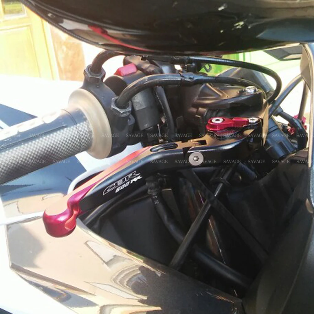 

Brake Clutch Levers For HONDA CBR 600RR 2003-2019 17 16 07 06 Motorcycle Accessories Adjustable Folding Extendable Logo CBR600RR