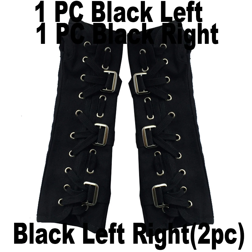 A couple of Black MJ Майкл Джексон белый и черный нарукавники варенья черный белый BAD белые перчатки вечерние рукава Косплей имитация сиампле стиль опора - Color: A couple of Black