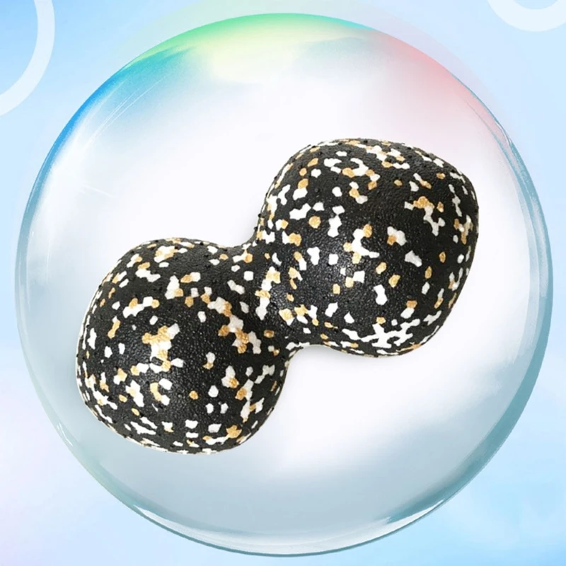 

Peanut Massage Ball Double Lacrosse Massage Ball and Mobility Ball for Physical Therapy Deep Tissue Massage Tool