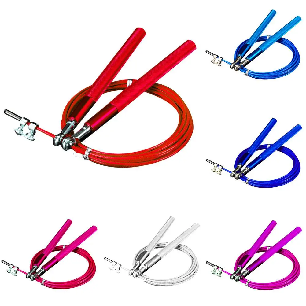 

Противоскользящая ручка Универсальный подшипник Скорость прыжки Скакалка тренировки Фитнес инструмент