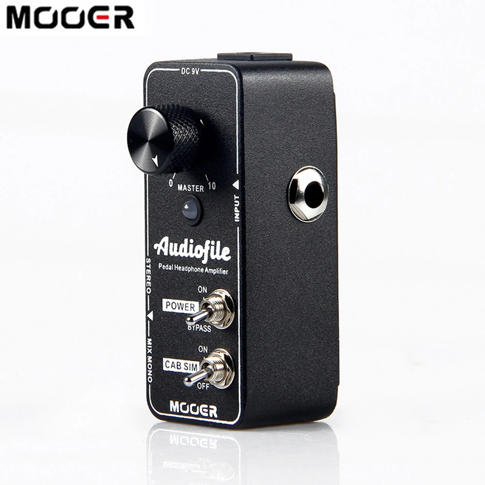 Усилитель для наушников MOOER педаль эффектов гитары Встроенный аналоговый