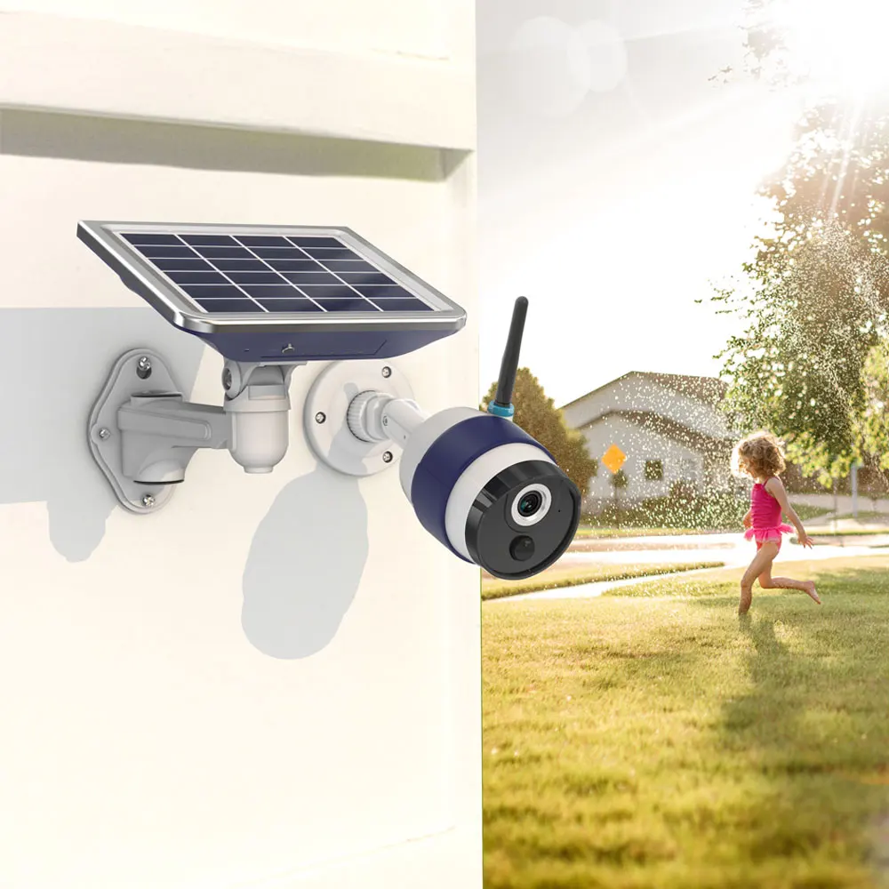 Уличная водонепроницаемая IP камера Freecam с питанием от солнечной батареи IP65 Wi Fi