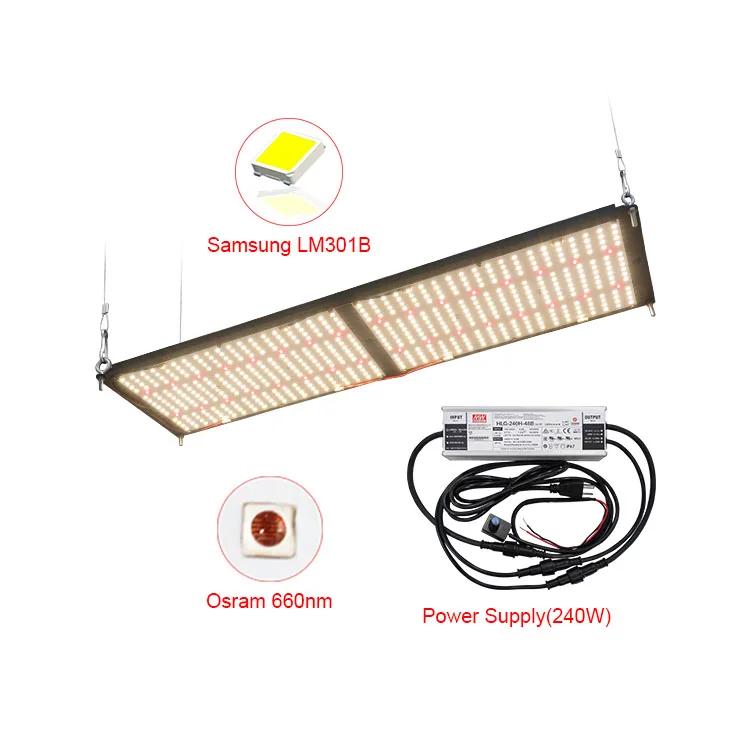 

Светодиодный индикатор роста LM301H и Osram Red 660 QB288 V3, полосовой потенциометр
