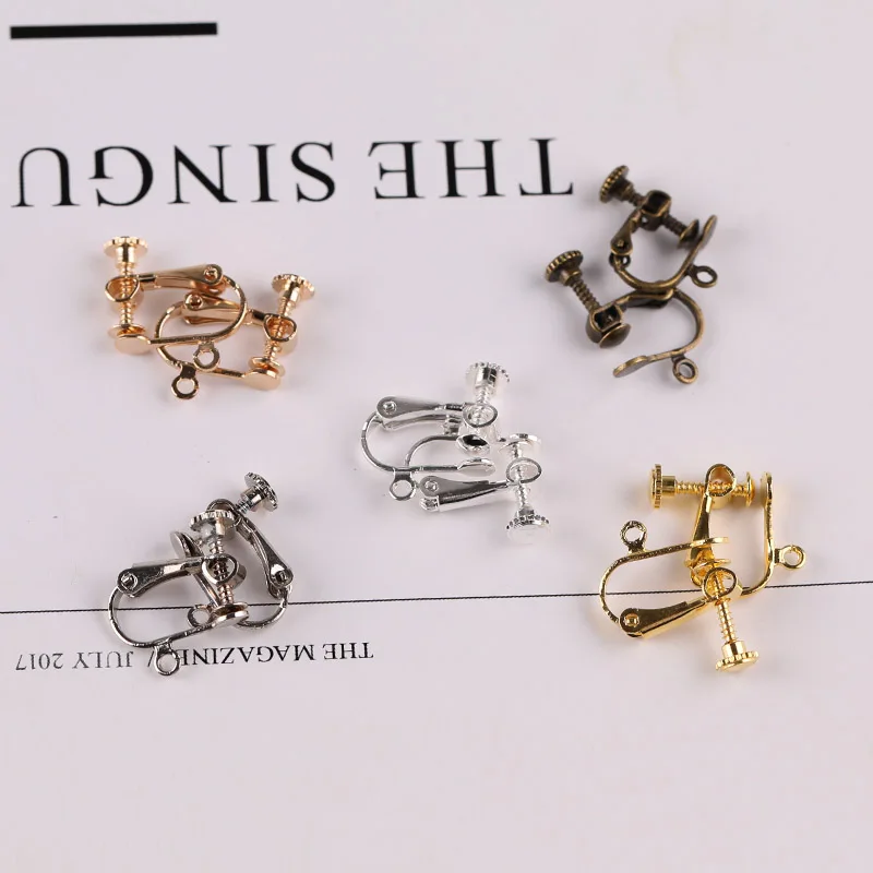 Аксессуары для украшений сделай сам 10 шт. зажимы-Накладные уши ручной работы