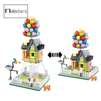 mailackers city expert architecture flying balloon house tensegrity sculptures modular city building blocks friends children toy