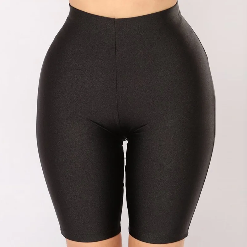 

Women Cycling Shorts Dancing Gym Biker Slim Active Sports Solid Sexy Skinny 2021 New Summer