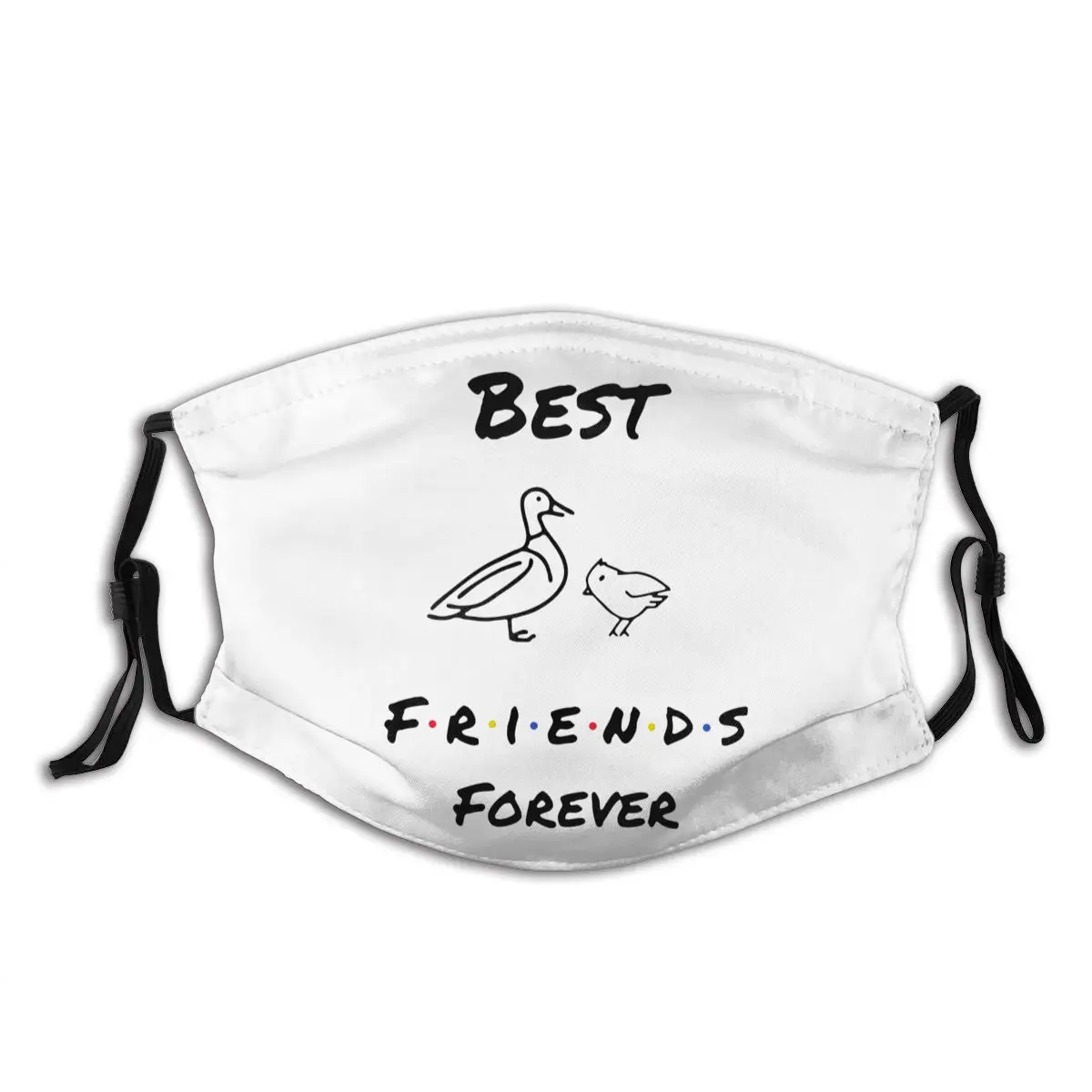 Друзья цыпленок утка для взрослых неодноразовая маска лица анти дымка