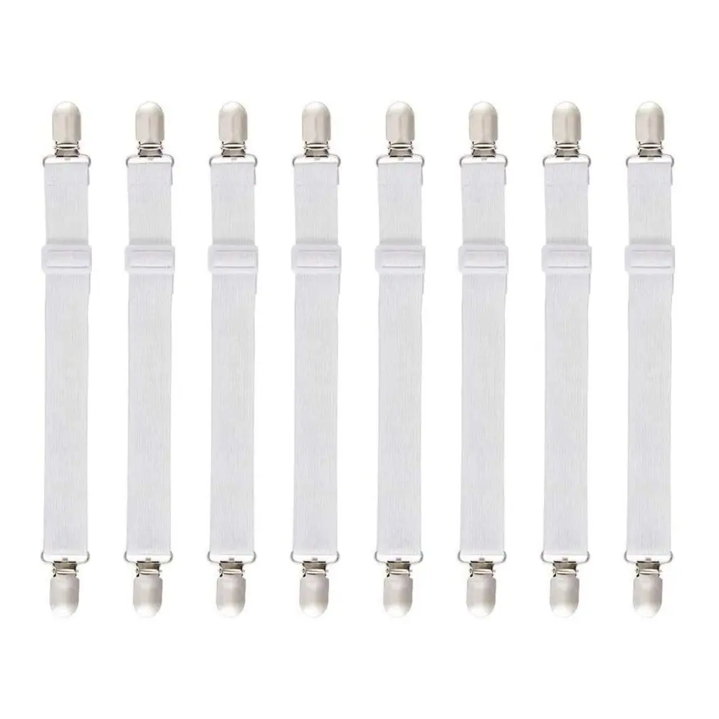 Регулируемый диапазон эластичный натяжитель листов с металлическим зажимом