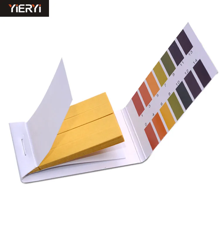 100 шт. PH-метры PH-тест-полоски Индикаторные тестовые полоски 1-14 бумажный лакмусовый тестер/Совершенно новые инструменты для измерения и анализа