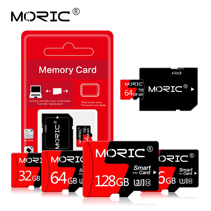 

High speed Moric SD TF Flash Micro SD class10 for SmartPhone/Tablet/PC 4GB 8GB 16GB 32GB 64GB 128GB 256GB Original Product