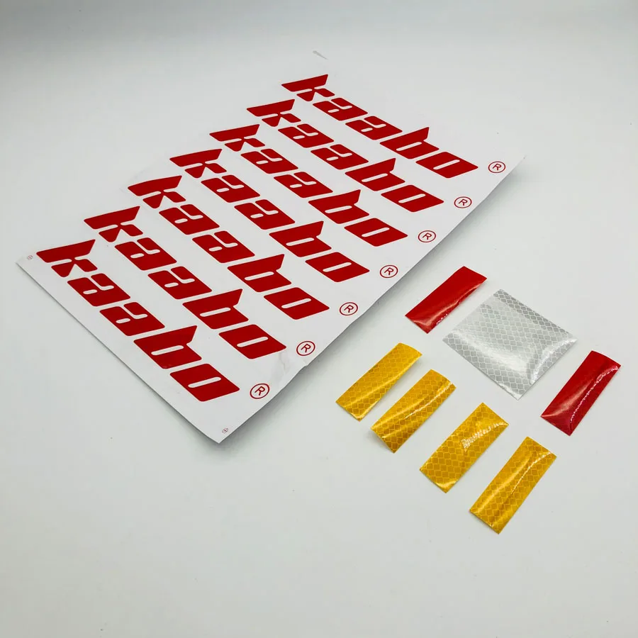 Фирменная Светоотражающая наклейка с логотипом Kaabo Оригинальные запасные части