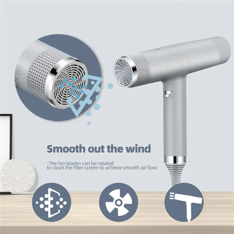 Профессиональный фен для волос салона с отрицательными ионами электрический