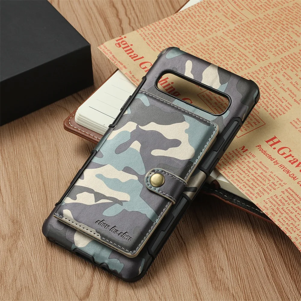Камуфляжный армейский камуфляжный чехол для iPhone 7 8 6 6S Plus флип-кошелек с